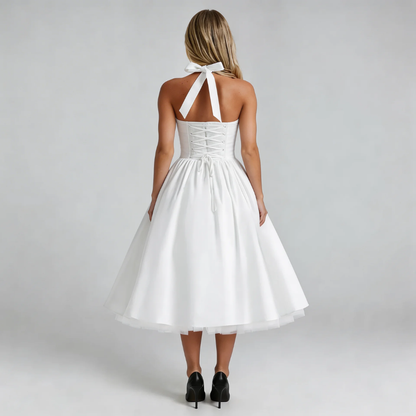 Selene Corset Midi Dress