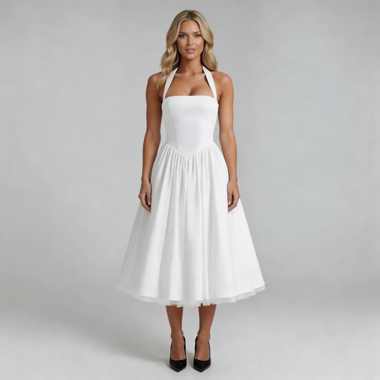 Selene Corset Midi Dress