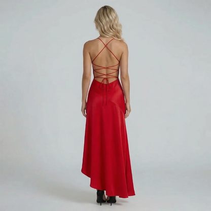 Selene Ruffle Maxi Dress