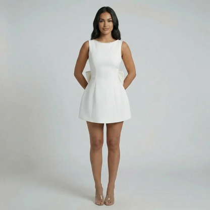 Selina Bow Mini Dress