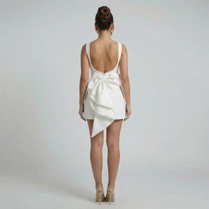 Selina Bow Mini Dress