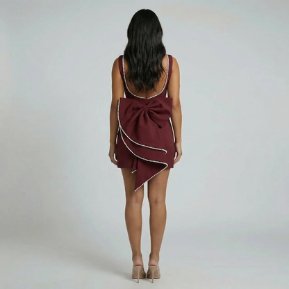 Selina Bow Mini Dress