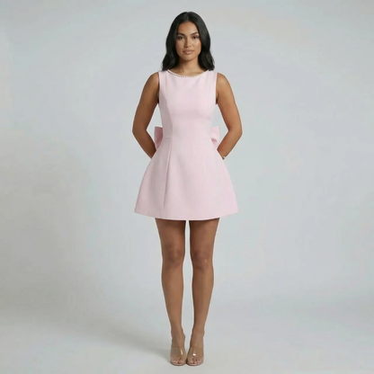 Selina Bow Mini Dress
