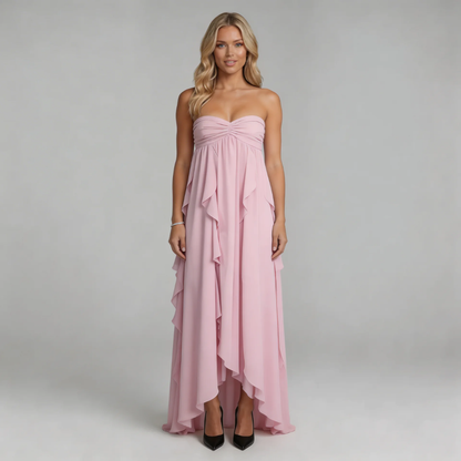 Selina Ruffle Maxi Dress