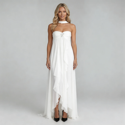 Selina Ruffle Maxi Dress