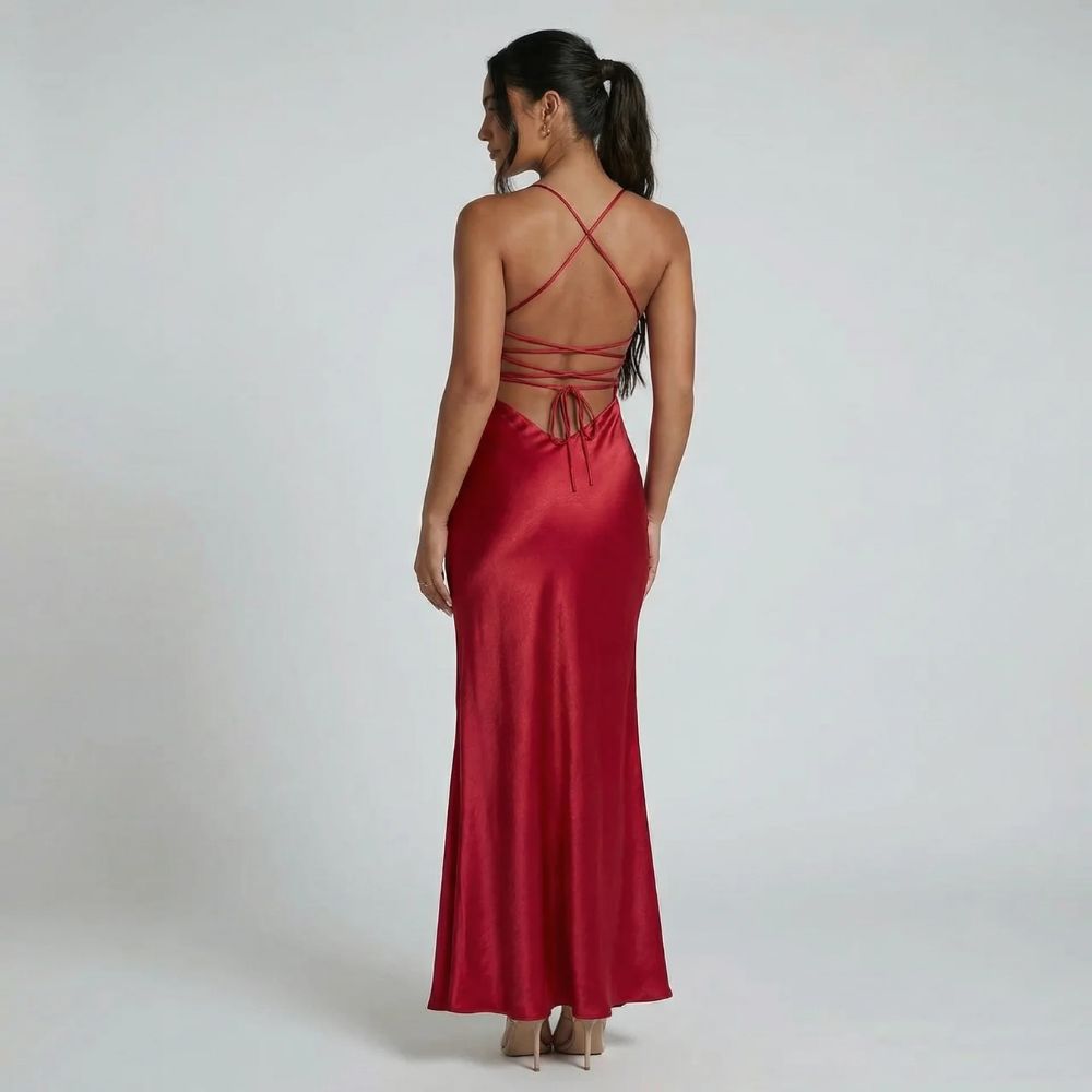Seraphine Backless Maxi Dress