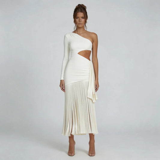 Seraphine Fringe Midi Dress