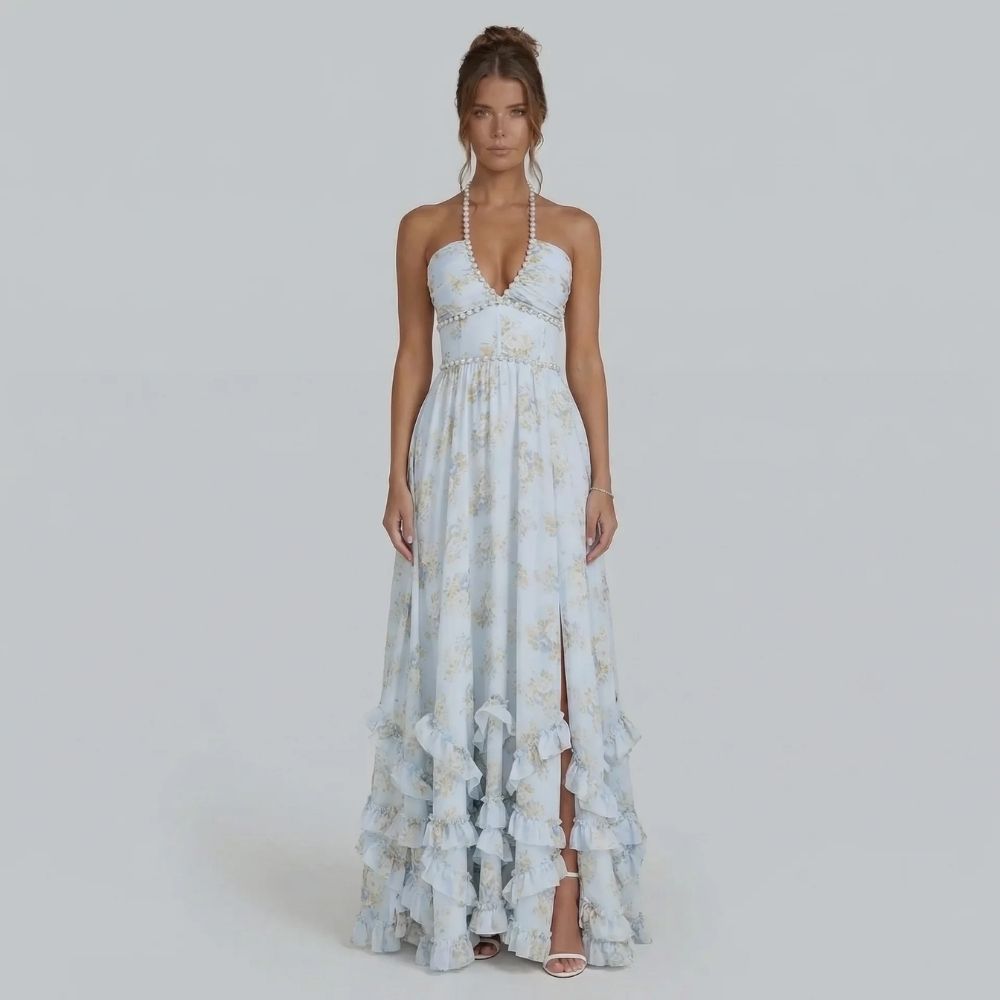 Seraphine Ruffle Maxi Dress