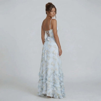 Seraphine Ruffle Maxi Dress