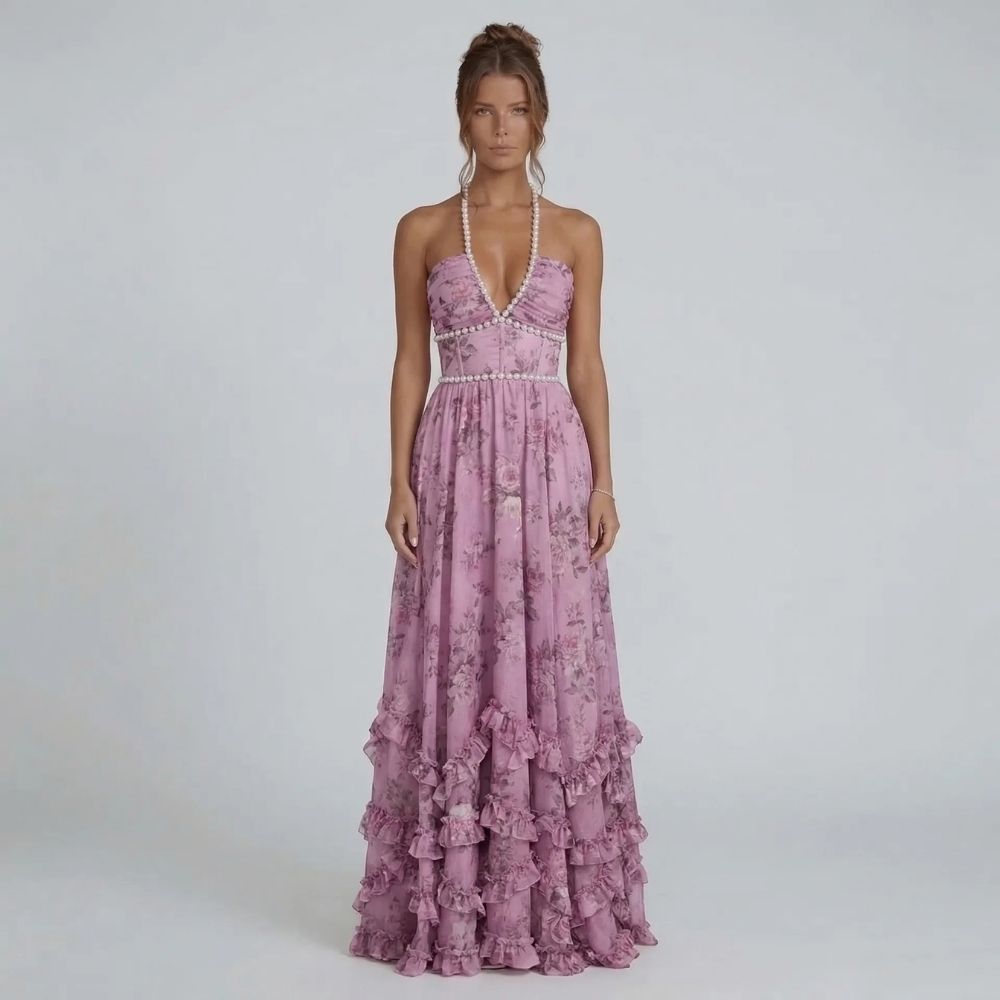 Seraphine Ruffle Maxi Dress
