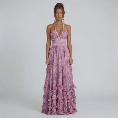 Seraphine Ruffle Maxi Dress