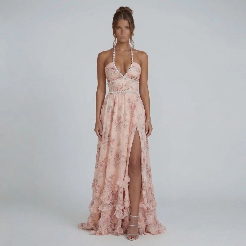 Seraphine Ruffle Maxi Dress
