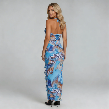 Serena Draped Maxi Dress