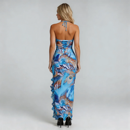 Serena Draped Maxi Dress