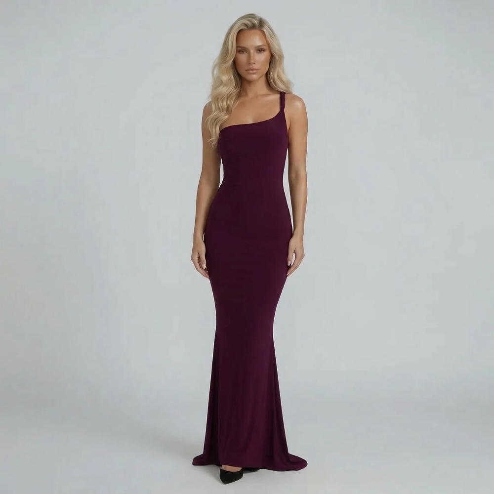 Sienna Ruched Maxi Dress