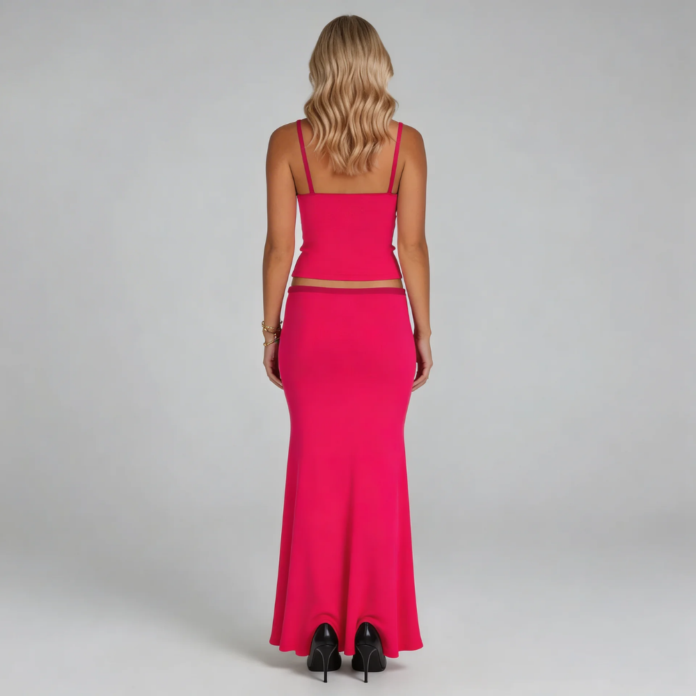 Solana Drawstring Maxi Set