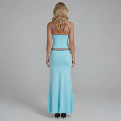 Solana Drawstring Maxi Set