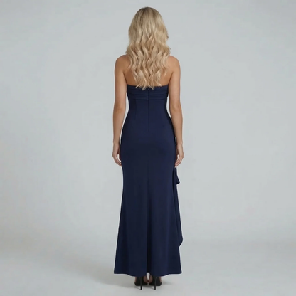 Sylvia Asymmetric Maxi Dress