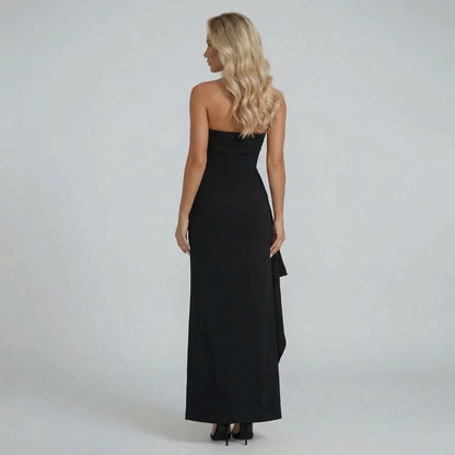 Sylvia Asymmetric Maxi Dress