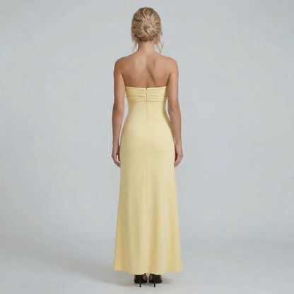 Sylvia Asymmetric Maxi Dress