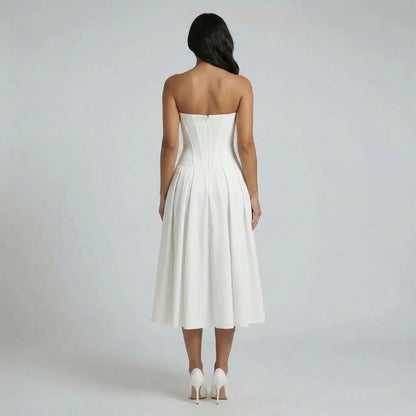 Sylvia Corset Midi Dress
