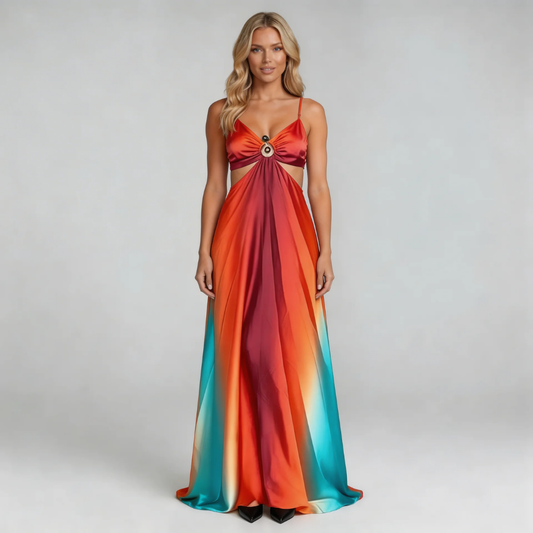 Valentina Ombre Maxi Dress