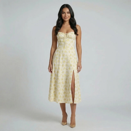 Valeria Corset Midi Dress