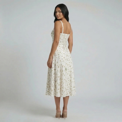 Valeria Corset Midi Dress