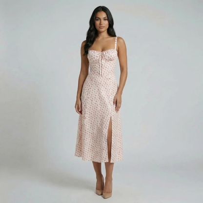 Valeria Corset Midi Dress