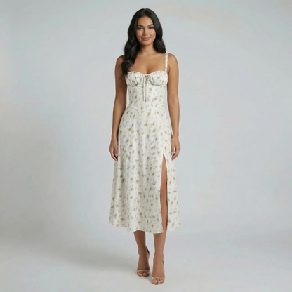 Valeria Corset Midi Dress