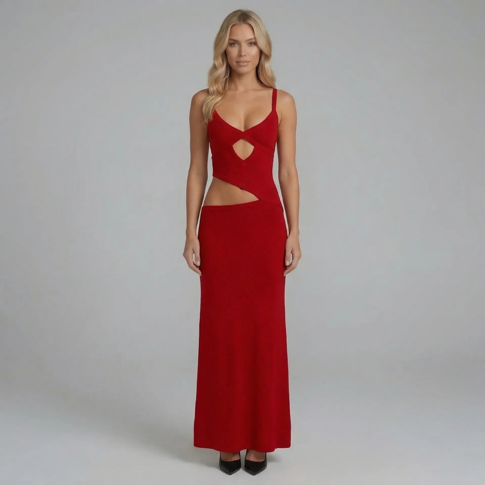 Viviana Cutout Maxi Dress