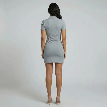 Viviana Slit Mini Dress