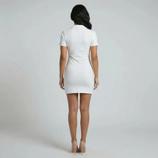 Viviana Slit Mini Dress