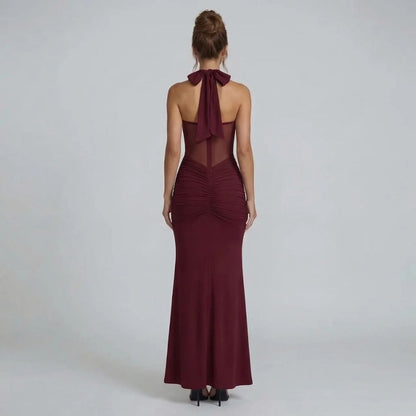 Vivienne Ruched Maxi Dress