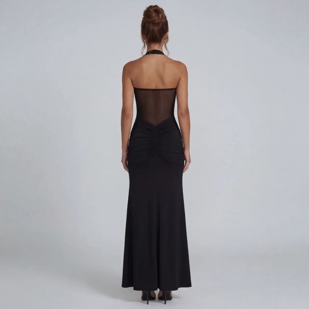 Vivienne Ruched Maxi Dress