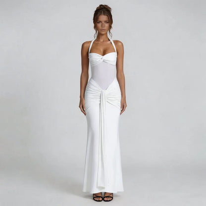 Vivienne Ruched Maxi Dress