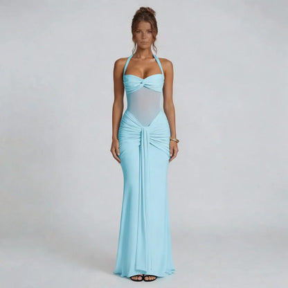 Vivienne Ruched Maxi Dress