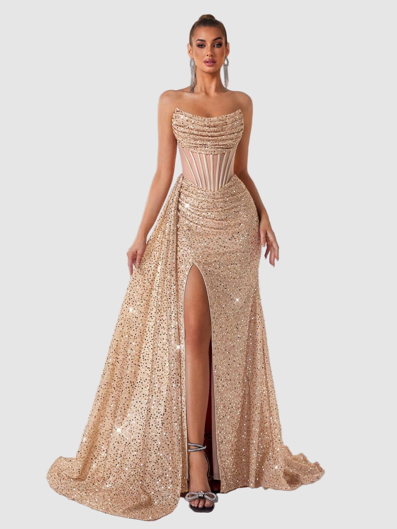 The Midnight Siren Gown